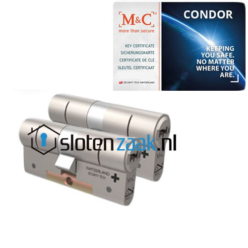 renderen anker Bonus Cilinder MC-Condor Set (2x) | Slotenzaak.nl